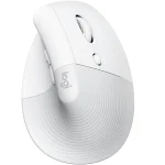 LOGITECH LIFT VERTICAL ERGONOMIC MOUSE - MOUSE INALÁMBRICO VERTICAL, 4000 DPI, 6 BOTONES, USB, OFF-WHITE