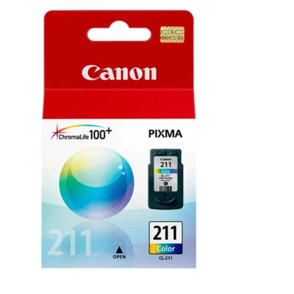 ORIGINAL CANON CL-211 COLOR CARTRIDGE