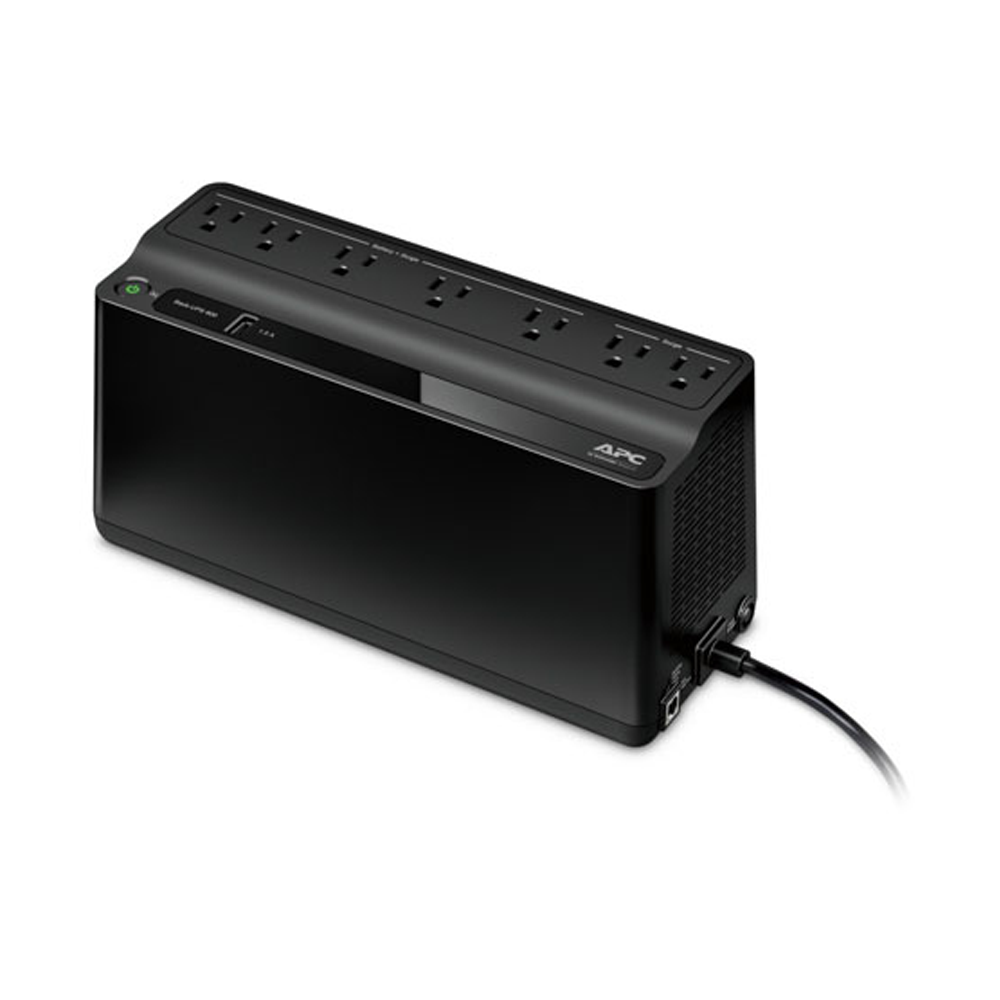 BE600M1.png APC BE600M1 - UPS 600VA/330W, 1 PUERTO USB, 7 SALIDAS - Image 1