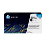 ORIGINAL HP 504A BLACK LASERJET TONER CARTRIDGE