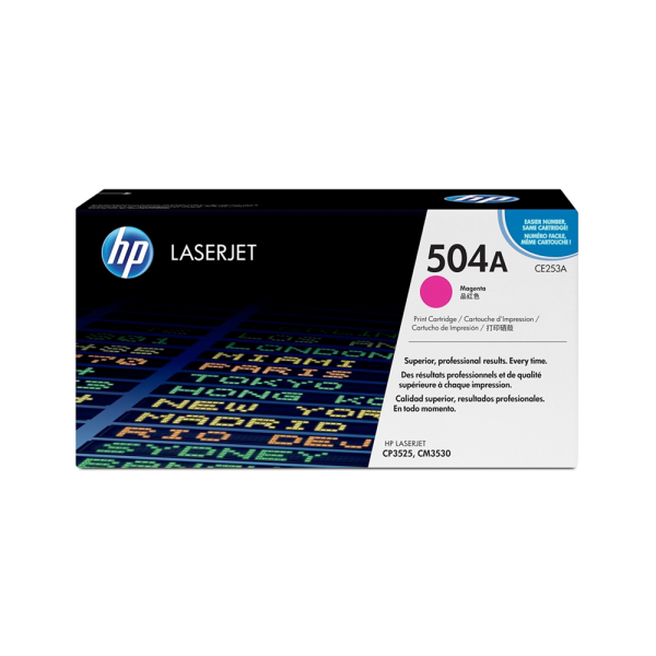 HP 504A ORIGINAL MAGENTA | TÓNER CE253A