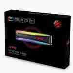 XPG SPECTRIX S40G RGB 1TB - UNIDAD DE ESTADO SOLIDO, LECTURA HASTA 3500 MB/s Y ESCRITURA HASTA 3000 MB/s, SATA III, M.2"