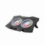 HAVIT F2072 - LAPTOP COOLER UP TO 17", 2X RGB LED FAN - Image 2